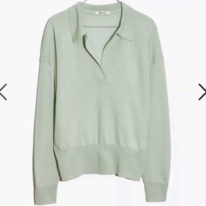 Madewell polo sweater